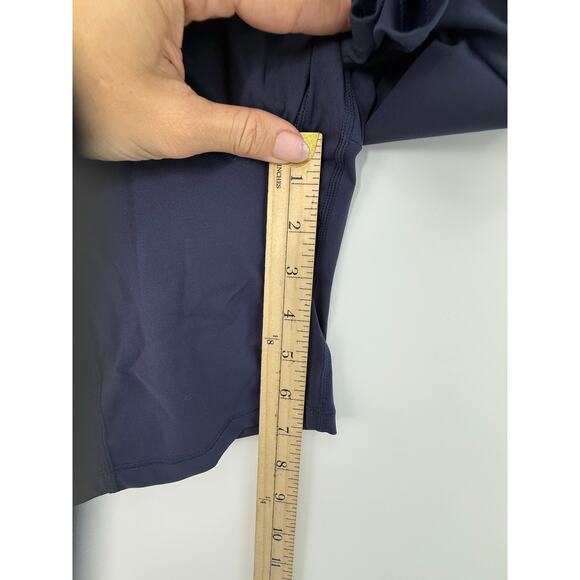 Halara UltraSculpt Cinched Tummy Control Shaping Biker Shorts 7'' Blue S - Picture 7 of 9